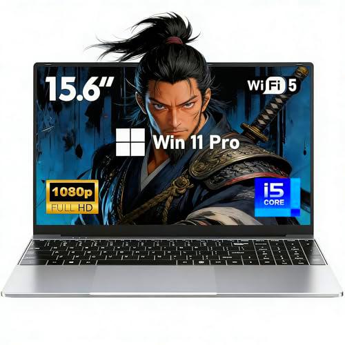 FUNYET 2026 Ordenador Portátil i5-7Y54 Procesador 2 Cores hasta 3,2GHz 15.6 Pulgadas Gaming Laptop 16GB RAM 1TB SSD IPS 1920x1080 Win 11 Pro Portatil con WiFi5