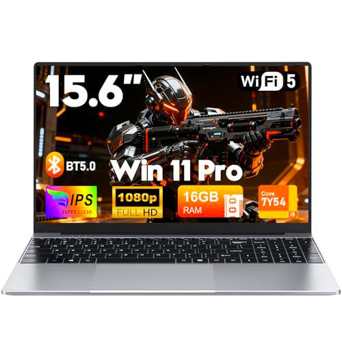 FUNYET Ordenador Portátil, Win 11 Pro Laptop de 15,6 Pulgadas