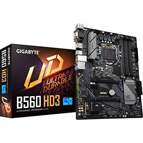Gigabyte B560 HD3 Placa Base Intel B560 Express LGA 1200 ATX
