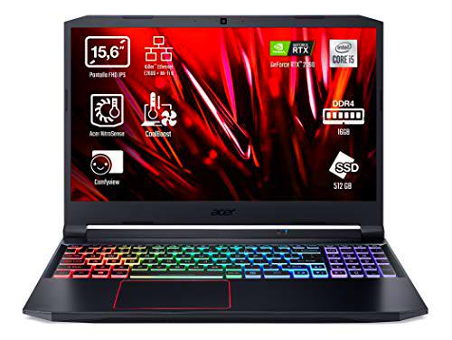 Acer Nitro 5 AN515-55 - Portátil Gaming 15.6" FullHD (Intel Core i5-10300H