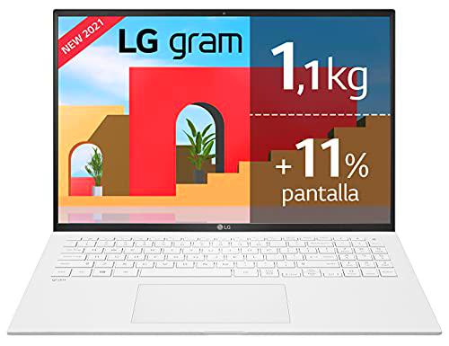 LG gram 16Z90P Windows 10 Home, Ultraligero de 40.6 cm (16") WQXGA 16:10 IPS (1.2 Kg