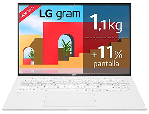 LG gram 16Z90P Windows 10 Home, Ultraligero de 40.6 cm (16&quot;) WQXGA 16:10 IPS (1.2 Kg