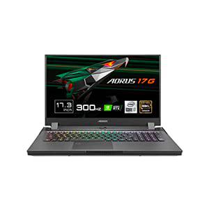 GIGABYTE PORTATIL Aero 17G XC,i7-10870H,32GB,SSD 512G,17.3" FHD,VGARTX 3070Q/8G,NO ODD,W10