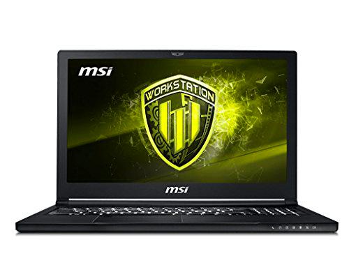 MSI Vpro-WS63 8SLV-013ES - Ordenador portátil de 15.6&quot; UHD (Intel Core i7-8850H