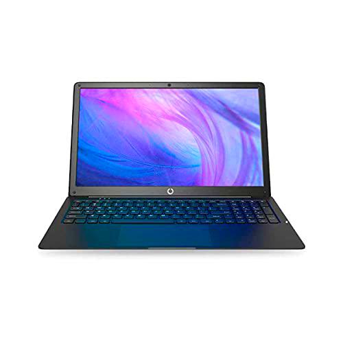 PRIXTON Netbook pro - Ordenador portatil Pantalla LCD 15,6" Windows 10 Pro Procesador N4020 RAM 4 GB Memoria Interna 128 GB Soporta disco duro HDD 1TB máx Batería 5.000 mAh