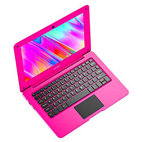 Toposh - Ordenador portátil mini de 10,1 pulgadas, 2 GB de RAM + 32 GB SSD Intel Atom X5-Z8350 Quad-Core gráfico de 1,92 GHz