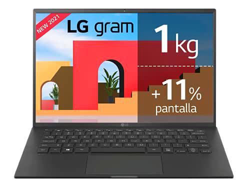 LG gram 14Z90P Windows 11 Home - Portátil Ultraligero de 35,56cm (14") WUXGA 16:10 IPS (1kg