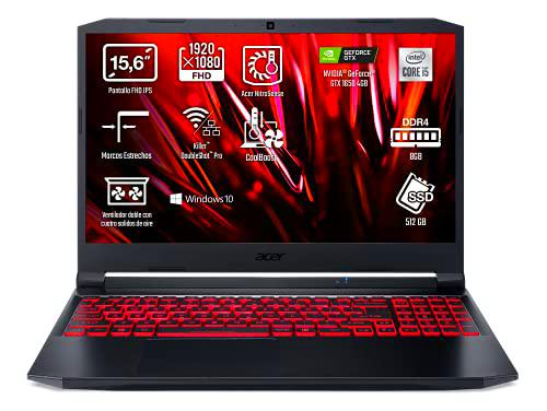 Acer Nitro 5 -Portátil gaming 15.6" FullHD (Intel Core i5-11300H