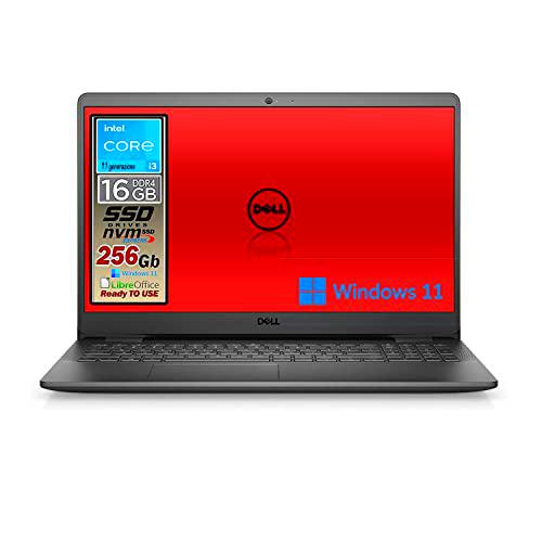 DELL VOSTRO 3500 15.6" 1920X1080 PIXEL INTEL® CORET I7 DI UNDICESIMA GENERAZIONE 8GB DDR4-SDRAM 512GB SSD NVIDIA GEFORCE MX330 WI-FI 5 WINDOWS 10 PROFESSIONAL BLACK 186N1
