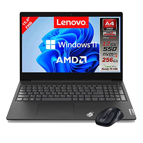 Lenovo, Ordenador portátil con pantalla FHD de 15,6 pulgadas