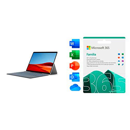 Microsoft Surface Pro X - Ordenador portátil 2 en 1 de 13" (WiFi + LTE
