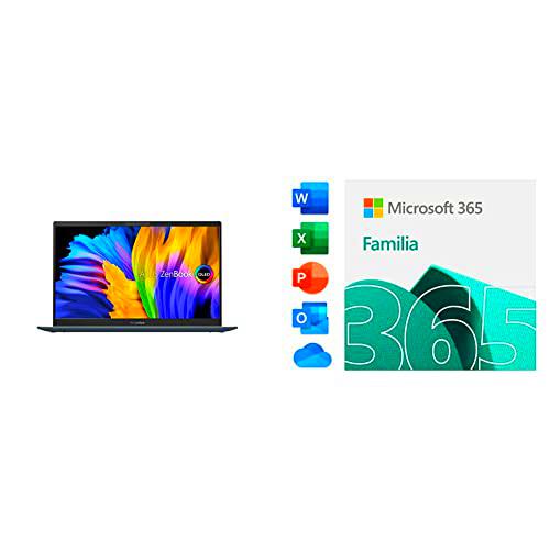 ASUS ZenBook 13 UX325EA-KG407T - Ordenador Portátil 13&quot; OLED FullHD (Intel Core i5-11 + Microsoft 365 Familia | Código de activación