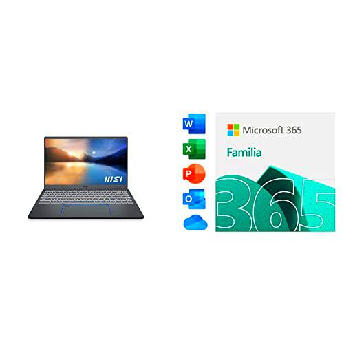 MSI Prestige 14 A11SCS-038ES - Ordenador portátil de 14" UHD (Intel Core i7-1185G7