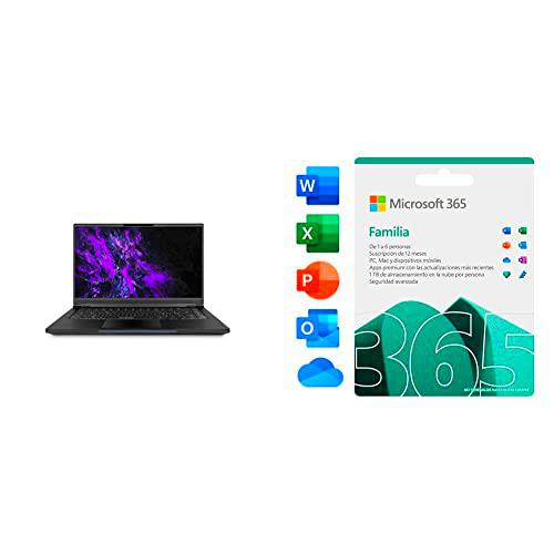 MILLENIUM ML3 Aurelion - Portátil Gaming de 15.6&quot; FullHD (Intel Core i7-9750H