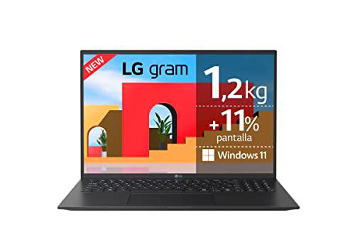 LG gram 16Z95P-G.AA78B Windows 11 Home - Portátil Ultraligero de 16'' WQXGA IPS (1,190kg