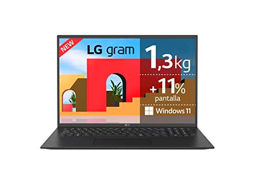 LG gram 17Z95P-G.AA79B Windows 11 Home - Portátil Ultraligero de 17'' WQXGA IPS (1,3kg