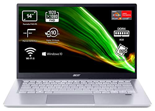 Acer Swift 3 SF314-43-R1PS - Ordenador Portátil 14" Full HD (Ryzen 5 5500U