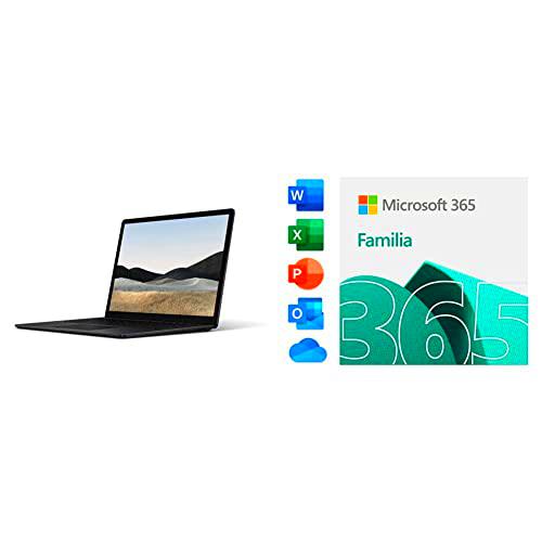 Microsoft Surface Laptop 4 - Ordenador portátil de 13.5" táctil (Intel Core i5-1135G7 + Microsoft 365 Familia | Código de activación