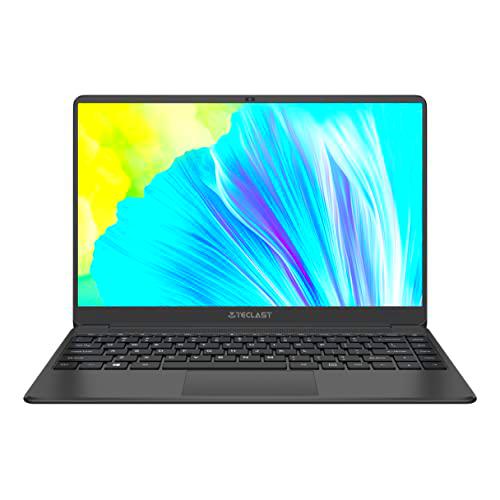 TECLAST F7 Plus3 Ordenador Portátil 14 Pulgadas, Portátil 8GB RAM 256GB SSD (Windows 10 Actualizarse a 11) Laptop Quad Core 2,6 GHz,4k,1920 x 1080 Intel Celeron N4120,5G WiFi,QWERTY y Ampliable SSD