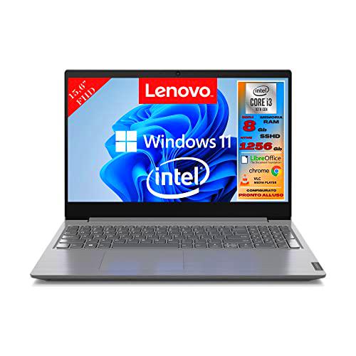 Lenovo, Ordenador portátil con pantalla Full HD de 15,6 pulgadas