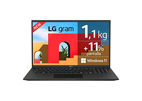 LG gram 15Z95P-G.AA58B Windows 10 Home - Portátil Ultraligero de 15,6" FHD 16:9 IPS (1,1 Kg