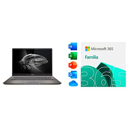 MSI Creator Z16 A11UET-086ES - Ordenador portátil de 16" QHD (Tiger Lake i9-11900HHM5 + Microsoft 365 Familia | Código de activación