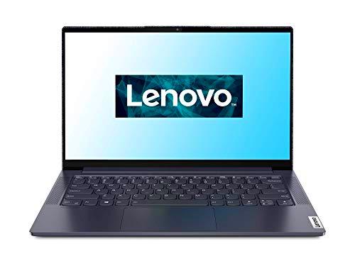 Lenovo Yoga Slim 7 Gris Portátil 35,6 cm (14&quot;) 3840 x 2160 Pixeles Intel® Core i7 de 10ma Generación 16 GB LPDDR4x-SDRAM 1000 GB SSD NVIDIA GeForce MX350 Wi-Fi 6 (802.11ax) Windows 10 Home -