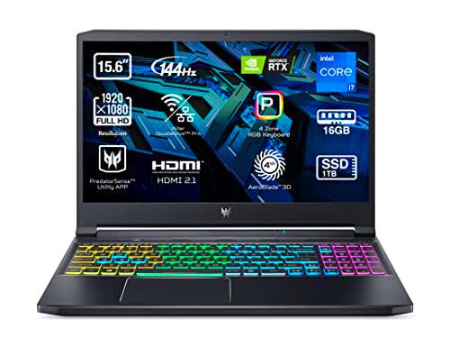 Acer Predator Triton 300 PT315-53 Ordenador Portátil Gaming 15.6" IPS Full HD 144 Hz