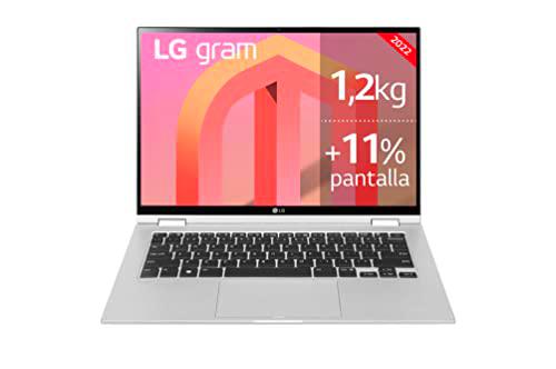 LG Gram 14T90Q-G.AA79B - 2en1 ultraligero de 35,5cm (14") WUXGA 16:10 IPS (1,2kg