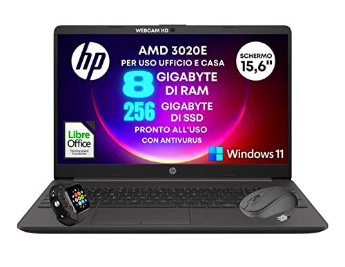 HP i3 250 G8 Silver Portátil FullHD 15.6" Intel i3 11 TB Gen 4,1 GHz