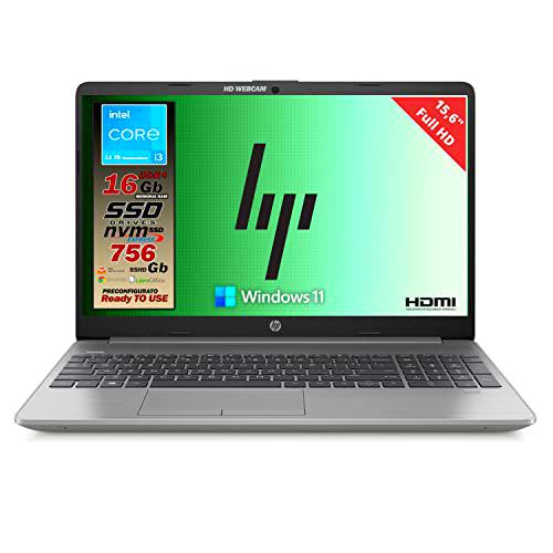 HP 250 G8, PC portátil plateado, pantalla Full HD de 15,6"
