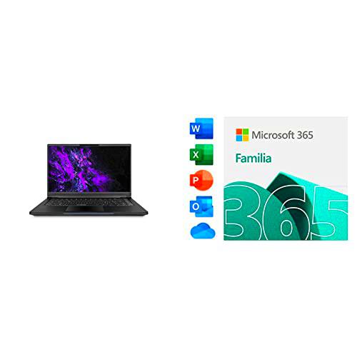 MILLENIUM ML3 Aurelion - Portátil Gaming de 15.6&quot; FullHD (Intel Core i7-9750H