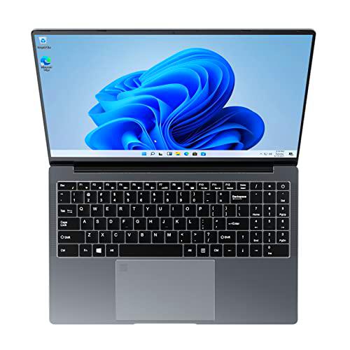 Ordenador Portátil Windows 11 KUU, Laptop Pantalla IPS HD de 15.6 Inch AMD R7-5800U CPU