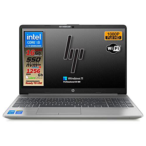 HP 250 G8, PC portátil portátil Silver, pantalla Full HD de 15,6&quot;