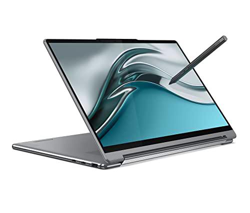 Lenovo Yoga 9 Gen 7 - Portátil Convertible Táctil 14” 4K OLED (Intel Core i7-1260P,16GB RAM,1TB SSD,Iris Xe Graphics,W11 Home) Gris