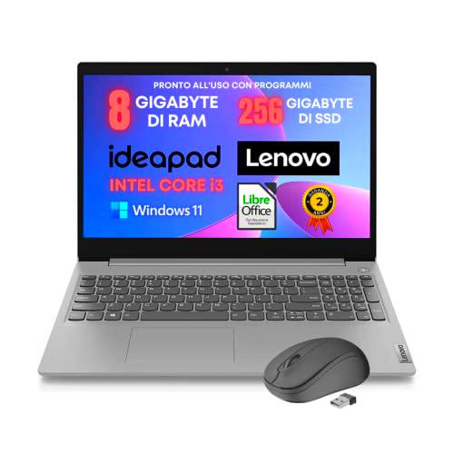 Ordenador portátil Lenovo Intel Core I3 de 10Gen, pantalla Full HD LED de 15.6" Ram 32 GB DDR4