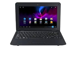 DWO EUROPE Netbook 10.1inch Android6.0 WiFi S500 1GB RAM Mini Laptop 8GB ROM para niños Teclado AZERTY (Negro)