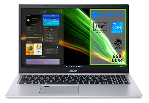 Acer Aspire 5 A515-56-5734 PC portátil, portátil, procesador Intel Core i5-1135G7
