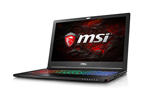 MSI Stealth Pro 4K GS63VR 7RF-633ES - Ordenador portátil de 15.6" UHD (Kabylake i7-7700HQ
