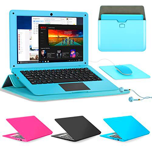 NMY Ordenador portátil Windows 10 Quad Core delgado y ligero