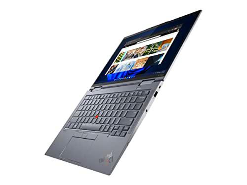 Lenovo ThinkPad X1 Yoga i5-1235U Hybride (2-en-1) 35,6 cm (14&quot;) Écran Tactile WUXGA Intel® Core i5 16 Go LPDDR5-SDRAM 512 Go SSD Wi-FI 6E (802.11ax) Windows 11 Pro Gris