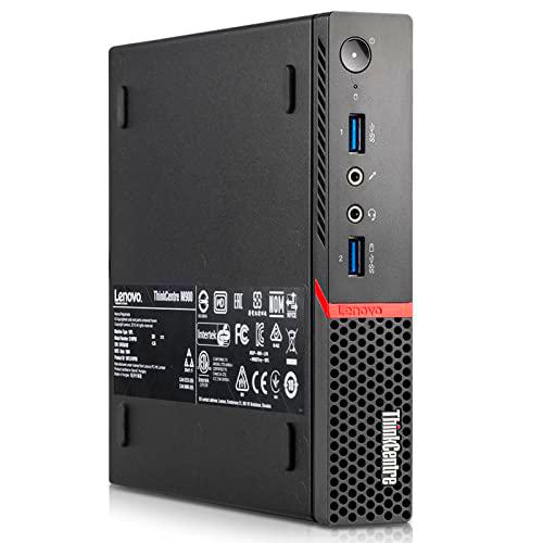 Lenovo ThinkCentre M700 Tiny Mini PC Ordenador (Reacondicionado) Intel Core i5-6400T RAM 8GB SSD 240GB Windows 10 Pro
