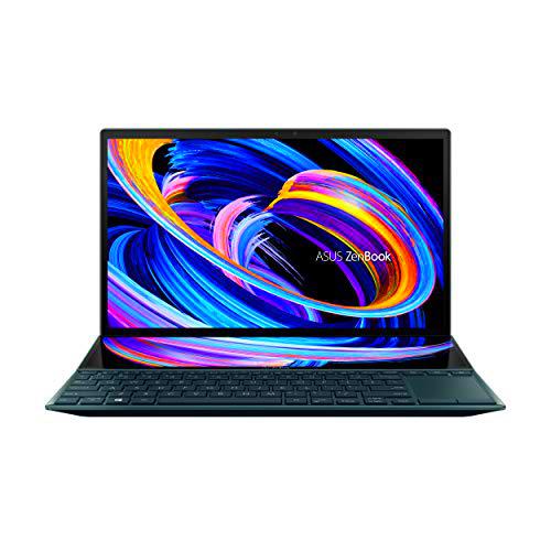 ASUS ZENBOOK DUO 14" 1920x1080 PIXEL INTEL CORE I7-1165G7 16GB LPDDR4X 512GB SSD WINDOWS 10 PROFESSIONAL BLUE UX482EG-HY067R
