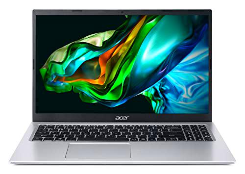 Acer Ordenador portátil Aspire 3 (A315-35-P7MN) | Pantalla FHD 15,6 | Intel Pentium N6000 | 8 GB RAM | 512 GB SSD | Intel UHD Graphics | Windows 11 | Teclado QWERTZ | Plata