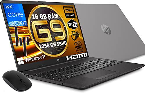 HP Notebook 250 G9 modelo 2023, PC portátil gris, Intel Core i7 1255U 12Th Gen 4,7 GHz