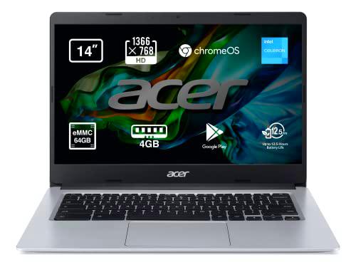 Acer Chromebook 314 CB314-1H - Ordenador Portátil 14" HD LED (Intel Celeron N4020