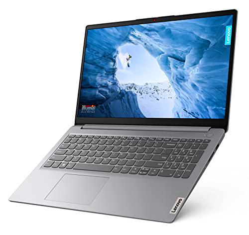 Lenovo IdeaPad 1 Gen 7 - Ordenador Portátil 15.6" FHD (Intel Celeron N4500,4GB RAM,128GB SSD,Intel UHD Graphics,Windows 11 Home S,Microsoft 365 Personal) Gris