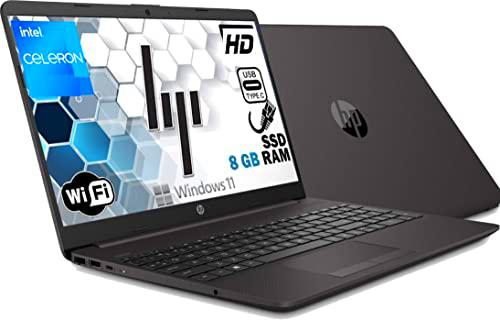 HP 250 G9 Notebook Portátil, RAM 8 Gb DDR4, SSD M2 128 GB Pantalla HD 15,6&quot;