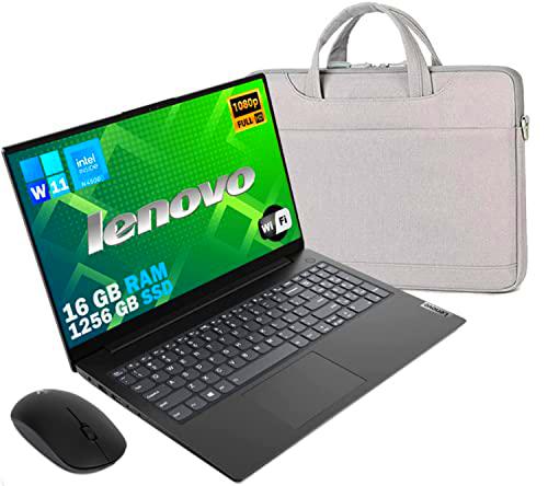 Lenovo, Ordenador portátil listo para usar, pantalla FHD de 15,6&quot;