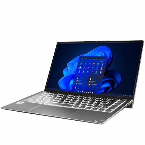 Ordenador portátil LincPlus P5 14 pulgadas Procesador Intel Core i3 1005G1 8GB de RAM DDR4 256GB SSD Pantalla Full HD 1080P AZERTYLayout Teclado Aluminio delgado Laptop Windows 10S Netbook Gris
